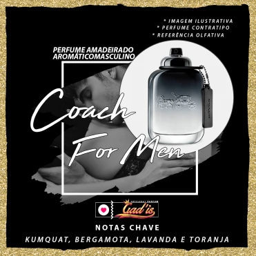 Perfume Similar Gadis 839 Inspirado em Coach For Men Contratipo